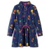 Rochie de copii cu mâneci lungi și șnur bleumarin 140 GartenMobel Dekor