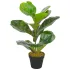 Plantă artificială ficus cu ghiveci, verde, 45 cm GartenMobel Dekor
