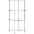 Raft cu 5 niveluri transparent, 40x40x130 cm, sticlă securizată GartenMobel Dekor