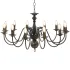 Candelabru, argintiu, 12 becuri x E14 GartenMobel Dekor