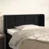 Tăblie de pat cu aripioare gri închis 93x16x78/88 cm catifea GartenMobel Dekor