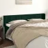 Tăblie de pat cu aripioare roz 163x16x78/88 cm catifea GartenMobel Dekor