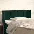 Tăblie de pat cu aripioare gri închis 93x16x78/88 cm catifea GartenMobel Dekor