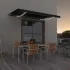 Copertină automată cu senzor vânt & LED, antracit, 600x350 cm GartenMobel Dekor