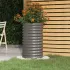 Jardinieră grădină gri 80x80x68 cm oțel galvanizat GartenMobel Dekor