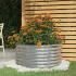 Jardinieră antracit 80x80x36 cm oțel galvanizat GartenMobel Dekor