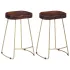 Scaune de bar Gavin, 2 buc., lemn masiv de mango GartenMobel Dekor