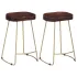 Scaune de bar 2 buc 49x43x88 cm lemn masiv de mango GartenMobel Dekor