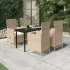Set mobilier pentru grădină, cu perne, 9 piese, bej GartenMobel Dekor