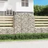 Coș gabion arcuit, 200x50x140/160 cm, fier galvanizat GartenMobel Dekor