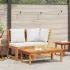 Set mobilier de grădină, 3 piese, perne crem, lemn masiv acacia GartenMobel Dekor