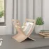 Suport din lemn pentru reviste, vertical, natural  GartenMobel Dekor