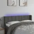 Tăblie de pat cu LED, roz, 147x16x78/88 cm, catifea GartenMobel Dekor