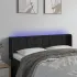 Tăblie de pat cu LED, roz, 147x16x78/88 cm, catifea GartenMobel Dekor