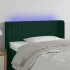 Tăblie de pat cu LED, roz, 103x16x78/88 cm, catifea GartenMobel Dekor