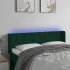 Tăblie de pat cu LED, roz, 147x16x78/88 cm, catifea GartenMobel Dekor