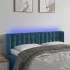 Tăblie de pat cu LED, roz, 147x16x78/88 cm, catifea GartenMobel Dekor