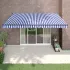 Copertină retractabilă, crem, 4,5x3 m, textil și aluminiu GartenMobel Dekor