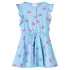 Rochie de copii cu nasturi fără mâneci, albastru 140 GartenMobel Dekor