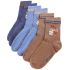 Șosete copii 5 perechi EU 23-26 GartenMobel Dekor