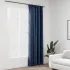 Draperie opacă, aspect de in, antracit, 290 x 245 cm, cârlige GartenMobel Dekor