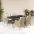 Set mobilier de grădină cu perne, 3 piese, bej, poliratan GartenMobel Dekor