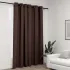 Perdea opacă, aspect pânză, cu ocheți, antracit, 290x245 cm GartenMobel Dekor
