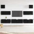 Set dulapuri TV, 7 piese, stejar sonoma, lemn prelucrat GartenMobel Dekor