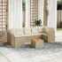 Set canapele de grădină cu perne, 8 piese, gri, poliratan GartenMobel Dekor