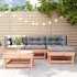 Set de lounge pentru grădină 15 pcs Maro ceruit GartenMobel Dekor