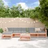 Set de lounge pentru grădină 7 pcs Maro ceruit GartenMobel Dekor