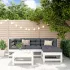 Set de lounge pentru grădină 5 pcs Maro Ceară Lemn masiv de pin GartenMobel Dekor