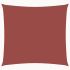 Pânză parasolar, cărămiziu, 4x4 m, țesătură oxford, pătrat GartenMobel Dekor
