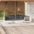 Set mobilier grădină cu perne crem, 7 piese, lemn masiv pin GartenMobel Dekor