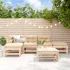 Set de lounge pentru grădină 5 pcs Maro ceruit GartenMobel Dekor