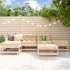 Set de lounge pentru grădină 6 pcs Maro ceruit GartenMobel Dekor