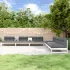 Set de lounge pentru grădină 6 pcs Maro Ceară Lemn masiv de pin GartenMobel Dekor