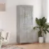 Dulap înalt, gri sonoma, 69,5x34x180 cm, lemn compozit GartenMobel Dekor