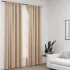 Draperii opace aspect in, cârlige, 2 buc., antracit, 140x245 cm GartenMobel Dekor