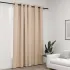 Perdea opacă, aspect pânză, cu ocheți, antracit, 290x245 cm GartenMobel Dekor