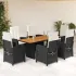 Set mobilier pentru grădină, 7 piese, cu perne, bej, poliratan GartenMobel Dekor