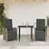 Set mobilier de grădină cu perne, 7 piese, gri, poliratan GartenMobel Dekor