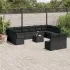 Set canapele de grădină, 13 piese, cu perne, bej, poliratan GartenMobel Dekor