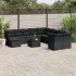 Set canapele de grădină cu perne, 12piese gri deschis poliratan GartenMobel Dekor