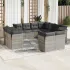 Set canapele de grădină cu perne, 11 piese, bej, poliratan GartenMobel Dekor