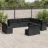 Set mobilier de grădină cu perne, 13 piese, gri, poliratan GartenMobel Dekor