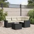 Set canapele de grădină cu perne, 5 piese gri deschis poliratan GartenMobel Dekor