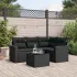 Set canapele de grădină cu perne, 5 piese gri deschis poliratan GartenMobel Dekor