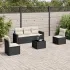 Set canapele de grădină cu perne, 6 piese gri deschis poliratan GartenMobel Dekor