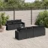 Set canapele de grădină cu perne, 8 piese, maro, poliratan GartenMobel Dekor